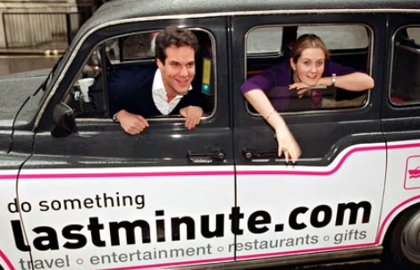 dotcom: Lastminute.com late to the party Photo: Sean Dempsey / PA