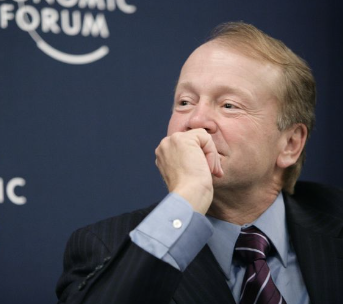 John Chambers, CEO of Cisco Systems at the World Economic Forum in Davos. Copyright: WEF swiss-image.ch / Photo: Severin Nowacki