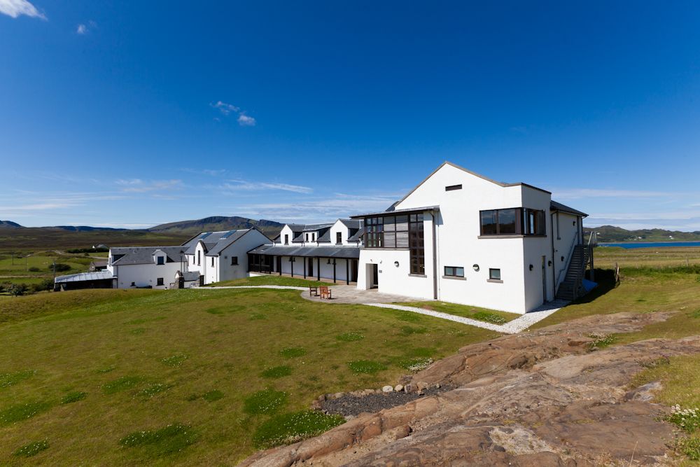 Columba 1400 Community and International Leadership Centre in Staffin on the Isle of Skye. Photo: Lorne Macneal Architects