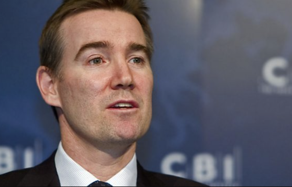 Royal Mail CEO Adam Crozier. Photo: BBC