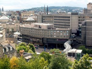 1970s brutalism in Edinburgh - Thistle Hotel, New St Andrews House and the St James Centre