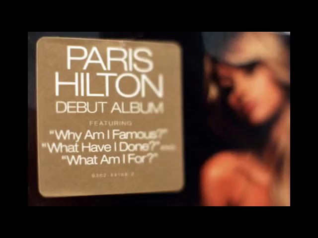 Paris Hilton's debut album 'Paris' as seen on YouTube (August 2006)