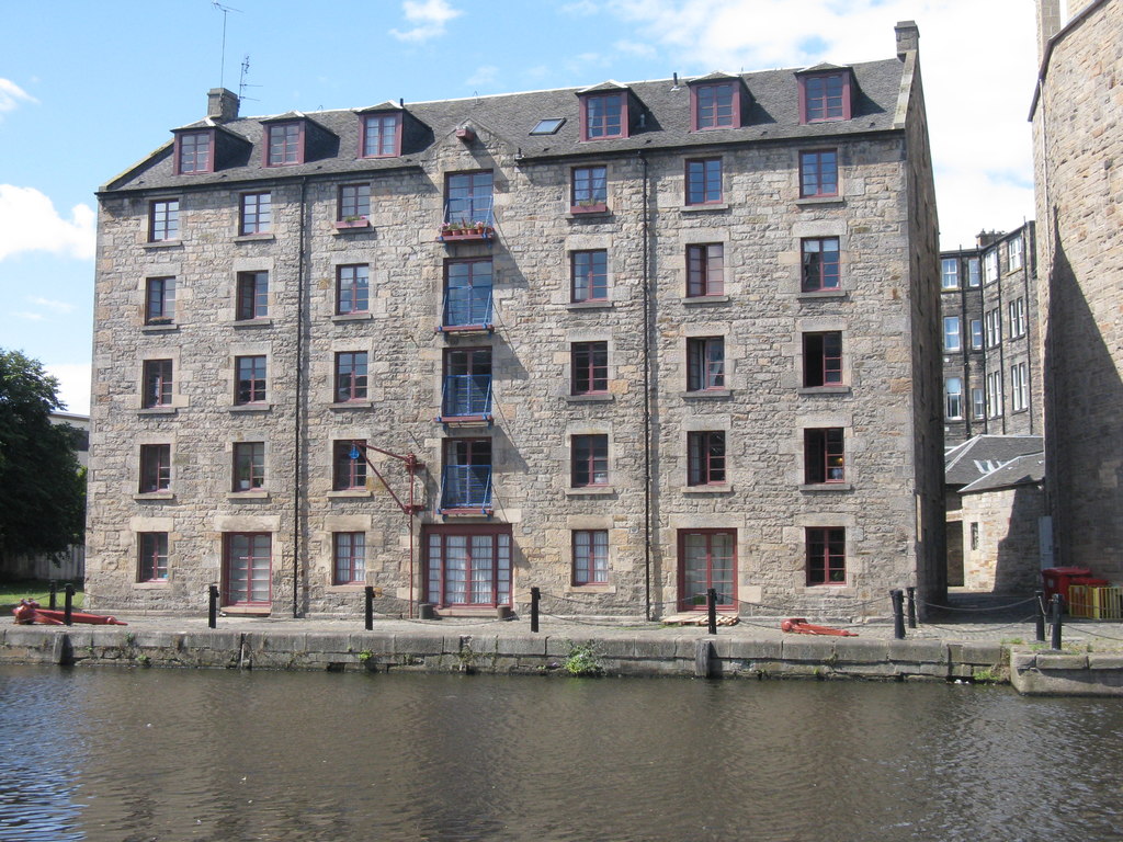 The Cooperage. Leith. Converted into flats by Gilmour & Stamp in 1985