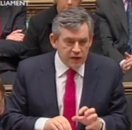 Gordon Brown presents last Budget as chancellor in March 2007