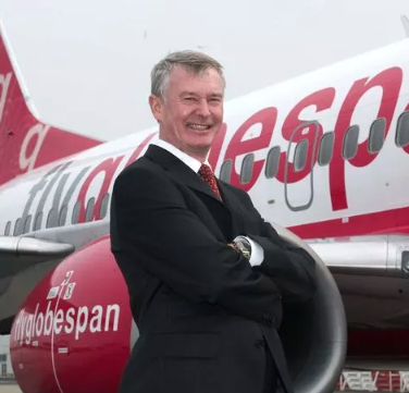 Tom Dalrymple, founder of Flyglobespan