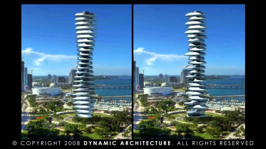 Rotating skyscrapers planned for Dubai Image copyright Dynamic Architects.
