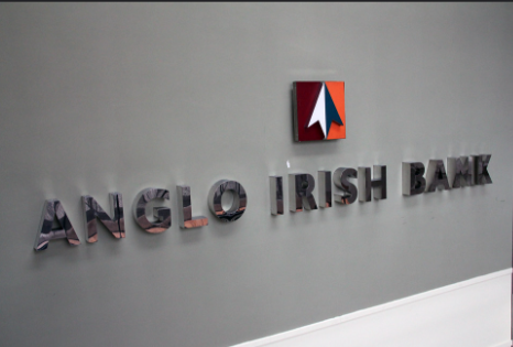 Anglo Irish Bank sign. Photo Can Pac Swire, Creative Commons Licence