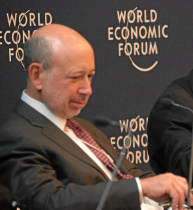 Lloyd Blankfein, chairman and CEO of Goldman Sachs. Copyright: World Economic Forum. swiss-image.ch/Photo Remy Steinegger