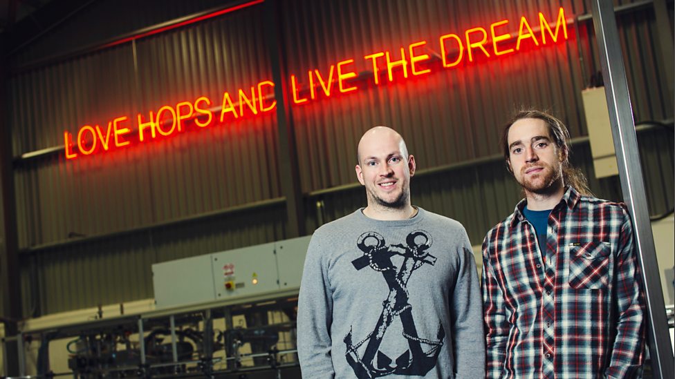Brewdog co-founders James Watt and Martin Dickie