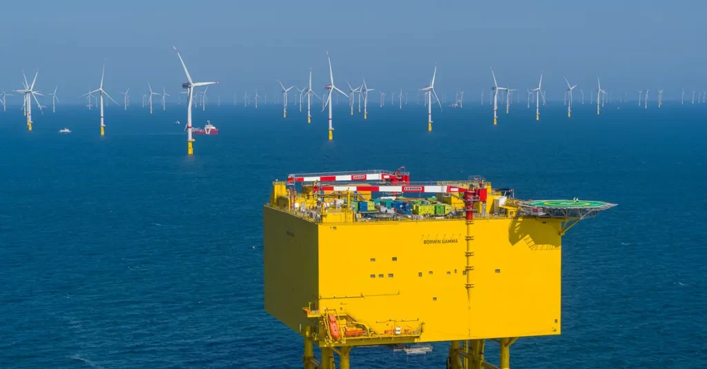 Offshore wind energy needs infrastructure. Photo: Petrofac