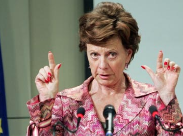 Neelie Kroes. Photo courtesy of The Guardian