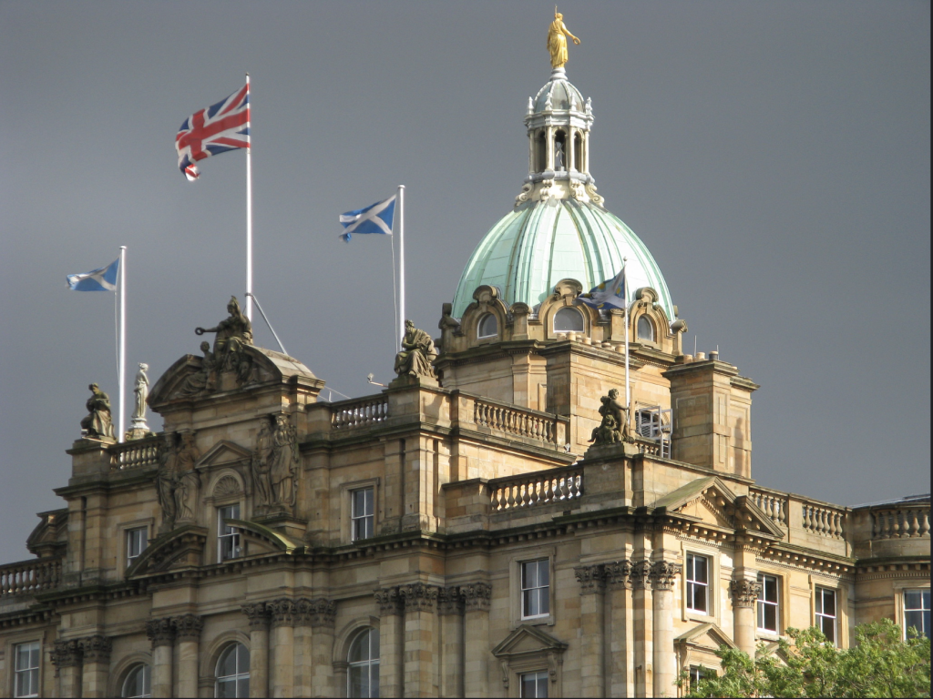 Former headquarters of Lloyds subsidiary HBOS in Edinburgh. Photo: Secret Pilgrim. File licensed under Attribution-ShareAlike 2.0 Generic (CC BY-SA 2.0) licence