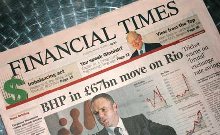 Financial Times - a copy from 9 November 2007