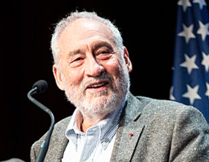 Professor Joseph Stiglitz. Photo: Jérémy Barande / Ecole polytechnique Université Paris-Saclay. This file is licensed under the Creative Commons Attribution-Share Alike 2.0 Generic license.