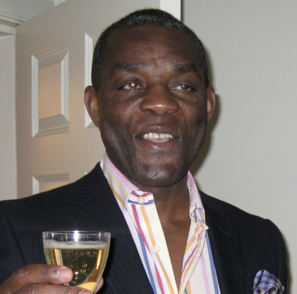 Stephen Farley at his 50th birthday party in Edinburgh, to which he invited many early investors in Cameron Farley