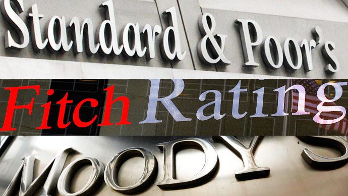Credit rating agencies graphic courtesy of South Atlantic News Agency MercoPress.