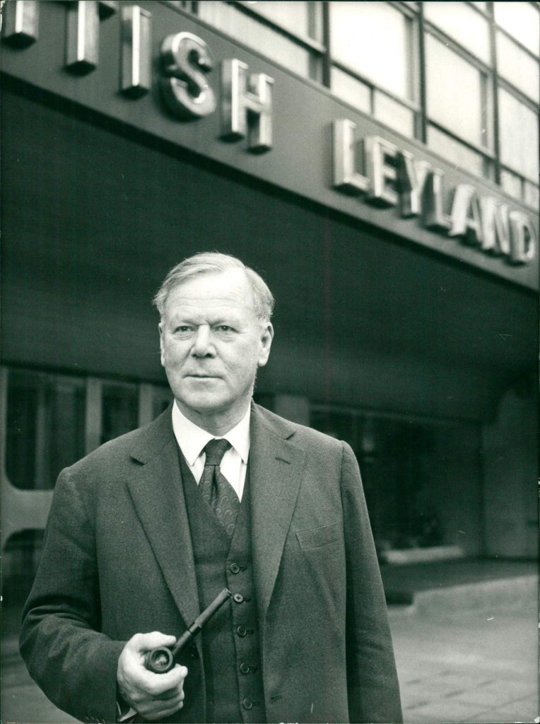 British Leyland chairman Sir Richard Dobson