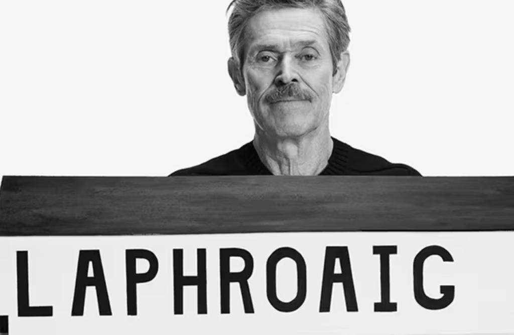 Willem Dafoe, 'The Taste', ad for Laphroaig single Islay malt Scotch whisky